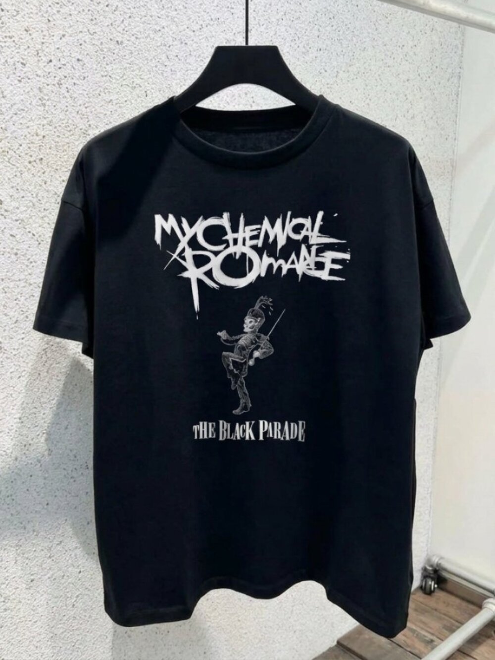 My Chemical Romance Three Cheers for Sweet Revenge Graphic Black Shirt reprint